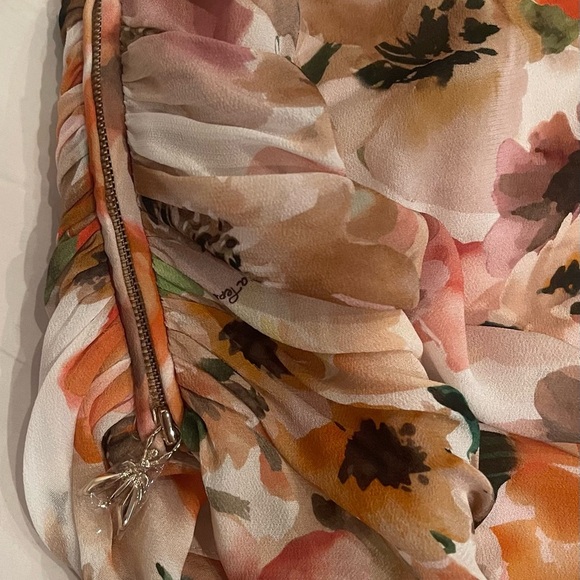 Patrizia Pepe Sera Floral One-Shoulder Top - Picture 3 of 7